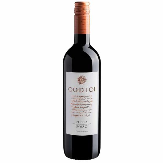 Vinho Italiano Tinto Codici Rosso Puglia 750ML - Imagem em destaque