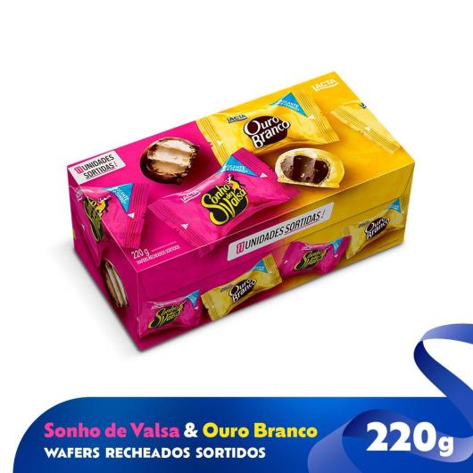 Caixa Sonho de Valsa e Ouro Branco Sortidos 220g - Imagem em destaque