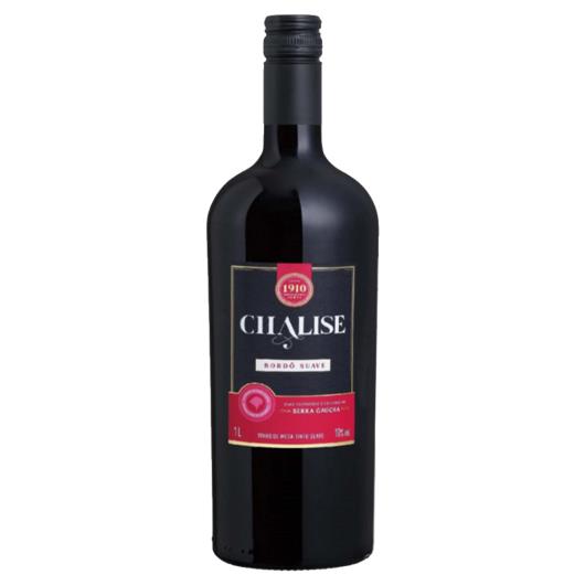 VINHO CHALISE 1L TINTO SUAVE BORDÔ - Imagem em destaque