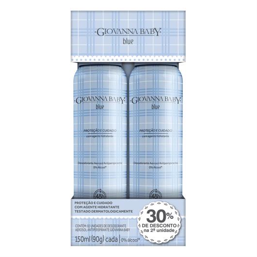 Desodorante Giovanna Baby Blue 150ml Com 2 Unidades - Imagem em destaque
