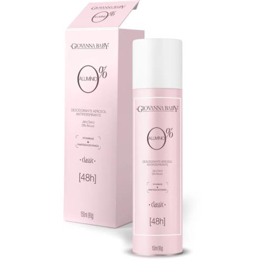 Kit desodorante aerosol clássico Giovanna Baby 30% de desconto 180g - Imagem em destaque