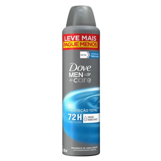Antitranspirante Aerossol Proteção Total Dove Men+Care 250ml Leve Mais Pague Menos - Imagem em destaque