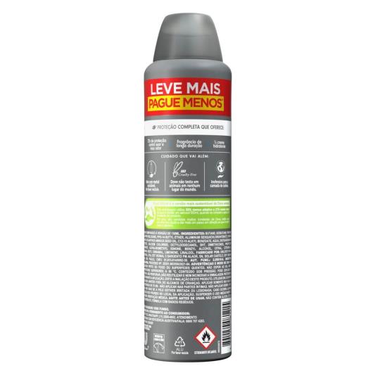Antitranspirante Aerossol Proteção Total Dove Men+Care 250ml Leve Mais Pague Menos - Imagem em destaque