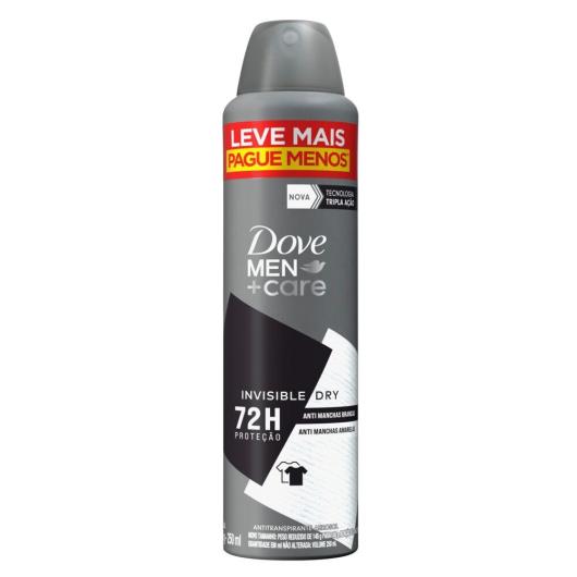 Antitranspirante Aerossol Invisible Dry Dove Men+Care 250ml Leve Mais Pague Menos - Imagem em destaque