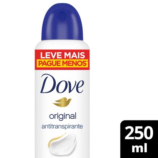 Desodorante Antitranspirante Aerosol Dove Original 250ml - Imagem em destaque