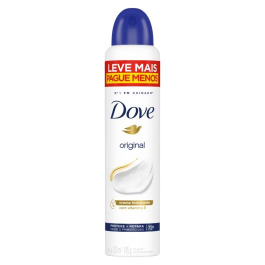 Desodorante Antitranspirante Aerosol Dove Original 250ml - Imagem em destaque