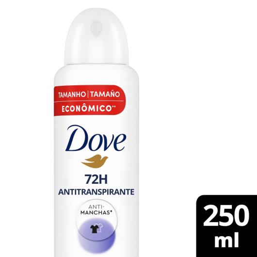 Desodorante Antitranspirante Aerosol Dove Invisible Dry 250 ml - Imagem em destaque