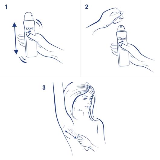 Desodorante Antitranspirante Aerosol Dove Invisible Dry 250 ml - Imagem em destaque