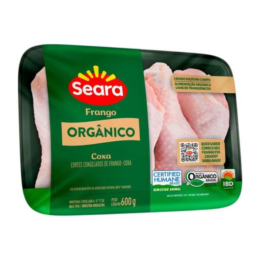 Coxa Seara Orgânico Congelada bandeja 600g - Imagem em destaque