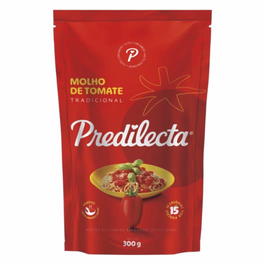 Molho de tomate tradicional Predilecta sachê 300g - Imagem em destaque