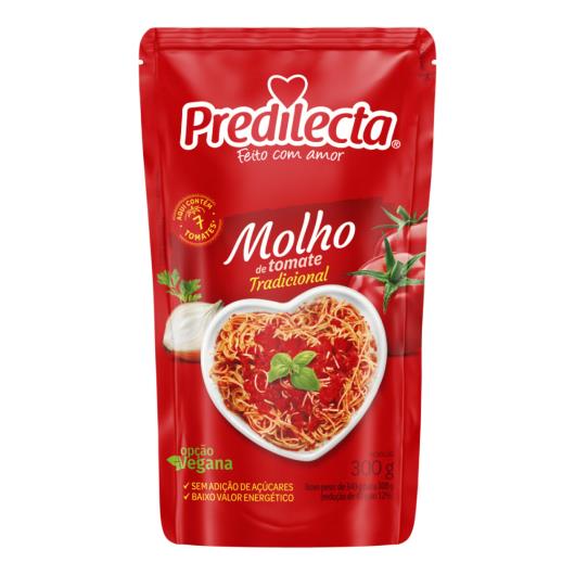 Molho de Tomate Tradicional Predilecta Sachê 300g - Imagem em destaque