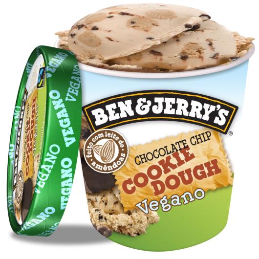 Sorvete Vegano Chocolate Chip Cookie Dough Ben & Jerry's Pote 458ml - Imagem em destaque