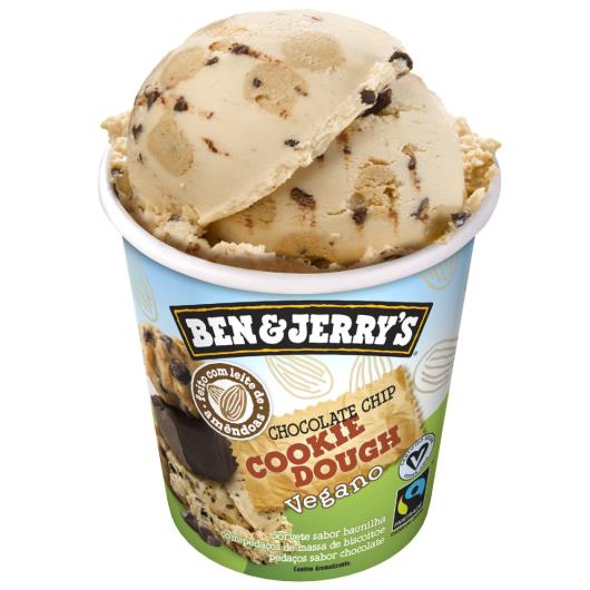 Sorvete Vegano Chocolate Chip Cookie Dough Ben & Jerry's Pote 458ml - Imagem em destaque