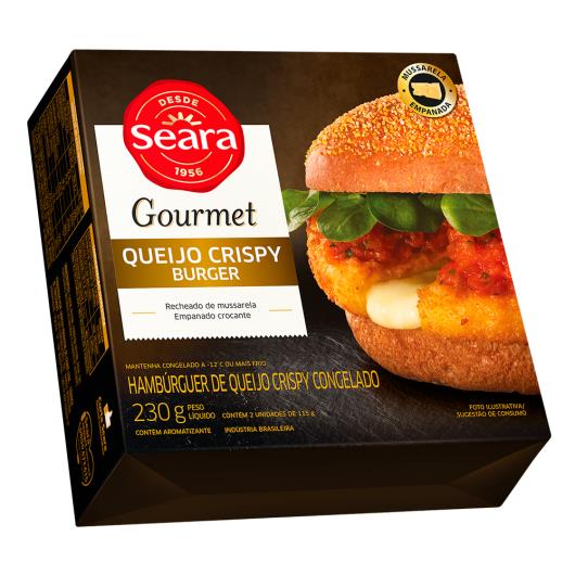 Burguer Queijo crispy Seara Gourmet 230g - Imagem em destaque