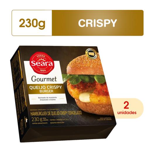 Burguer Queijo crispy Seara Gourmet 230g - Imagem em destaque