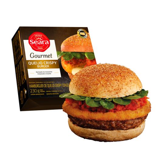 Burguer Queijo crispy Seara Gourmet 230g - Imagem em destaque