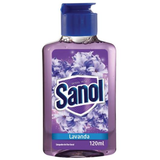 Limpador de Superfícies Lavanda Sanol 120ml - Imagem em destaque