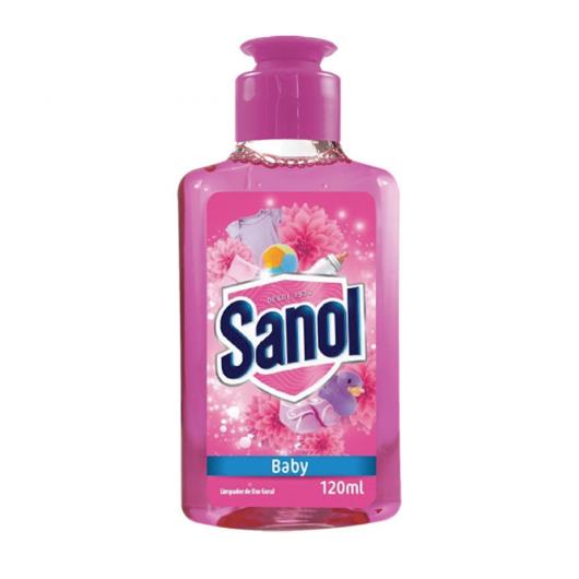 Limpador Renovar Baby Sanol 120Ml - Imagem em destaque