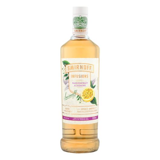 Vodka Destilada Passion Fruit & Jasmine Smirnoff Infusions Garrafa 998ml - Imagem em destaque