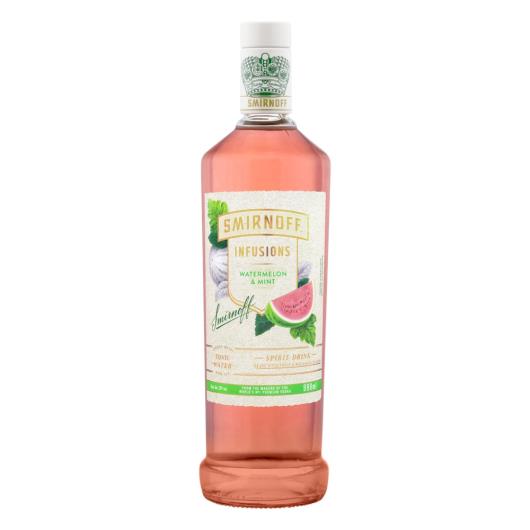 Vodka Destilada Watermelon & Mint Smirnoff Infusions Garrafa 998ml - Imagem em destaque