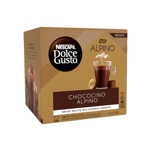 Chococino em Cápsula Alpino Nescafé Dolce Gusto Caixa 216g 12 Unidades - Imagem em destaque