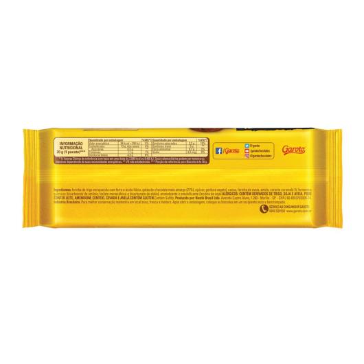 Biscoito Cookie Chocolate com Gotas de Chocolate Meio Amargo Garoto Cacau do Brasil Pacote 60g - Imagem em destaque