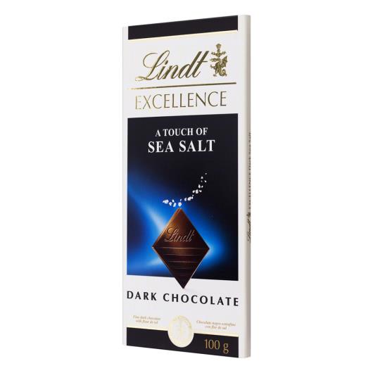 Chocolate Amargo com Flor de Sal Lindt Excellence Caixa 100g - Imagem em destaque