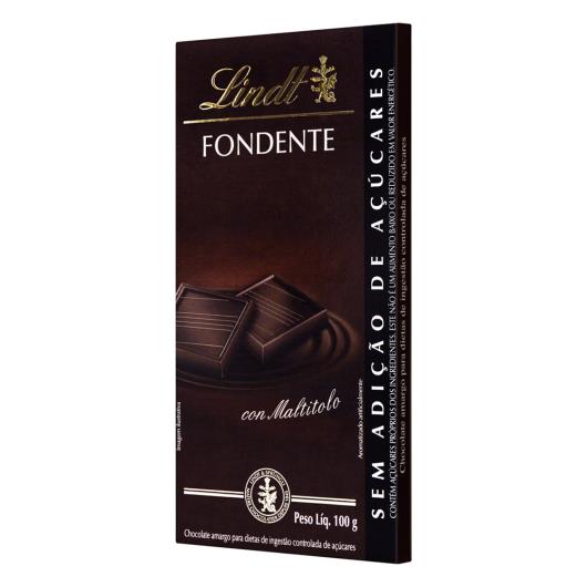 Chocolate Amargo Lindt Fondente Caixa 100g - Imagem em destaque