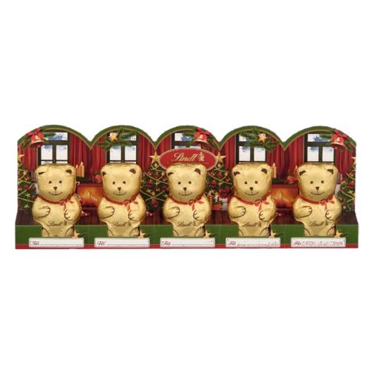 Chocolate ao Leite Teddy Lindt 50g 5 Unidades - Imagem em destaque