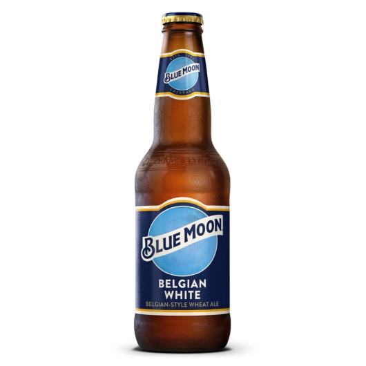 Cerveja Belgian White Ale Blue Moon Garrafa 355ml - Imagem em destaque