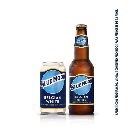 Cerveja Belgian White Ale Blue Moon Garrafa 355ml - Imagem em destaque