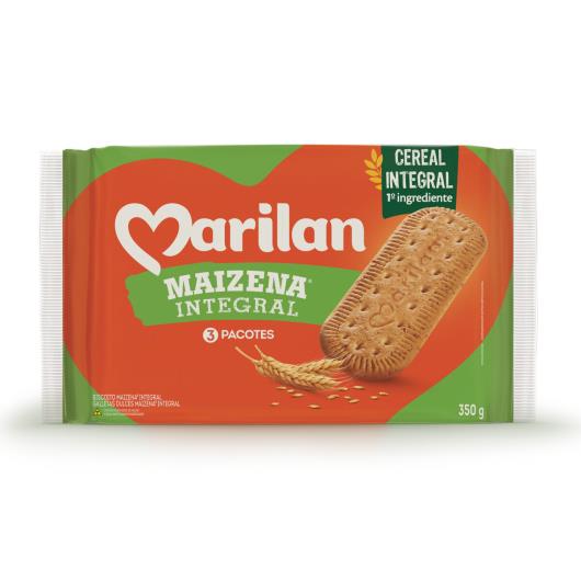 Biscoito Integral Marilan Maizena Pacote 350g - Imagem em destaque