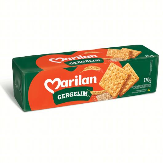 Biscoito Cream Cracker com Gergelim Marilan Pacote 170g - Imagem em destaque