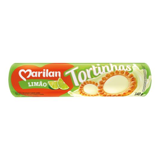 Biscoito Recheio Limão Marilan Tortinhas Pacote 140g - Imagem em destaque