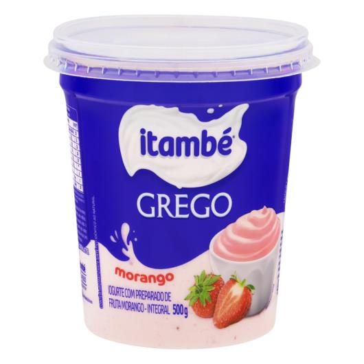Iogurte Integral Grego Morango Itambé Pote 500g - Imagem em destaque