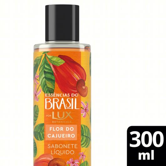 Sabonete Líquido Flor do Cajueiro Lux Botanicals Essências do Brasil Frasco 300ml - Imagem em destaque