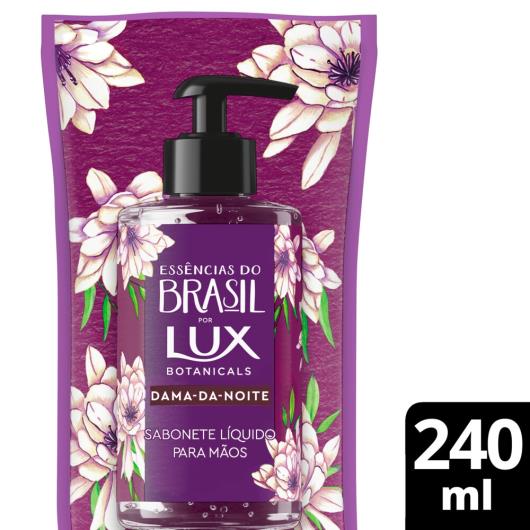 Sabonete Líquido Lux Essências do Brasil Dama da Noite Refil 240ml - Imagem em destaque