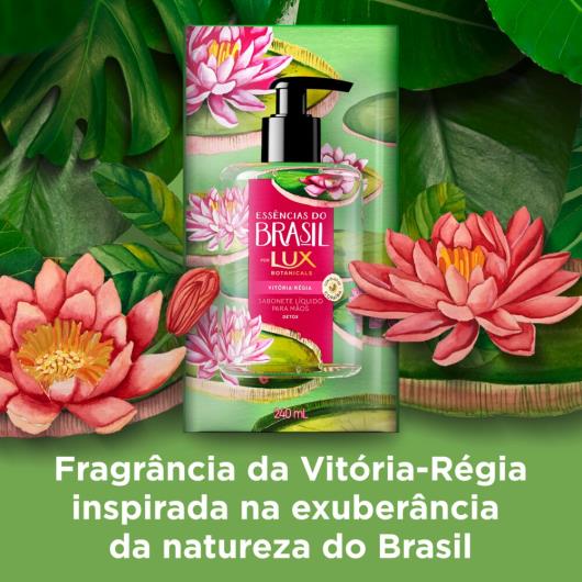 Sabonete Líquido Lux Essências do Brasil Vitória Régia Refil 240ml - Imagem em destaque