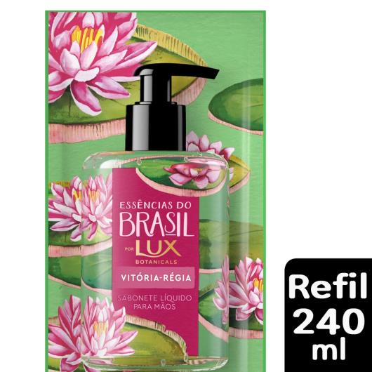 Sabonete Líquido Lux Essências do Brasil Vitória Régia Refil 240ml - Imagem em destaque