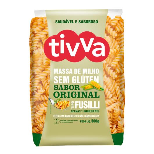 Macarrão de Milho Fusilli Original Tivva Pacote 500g - Imagem em destaque