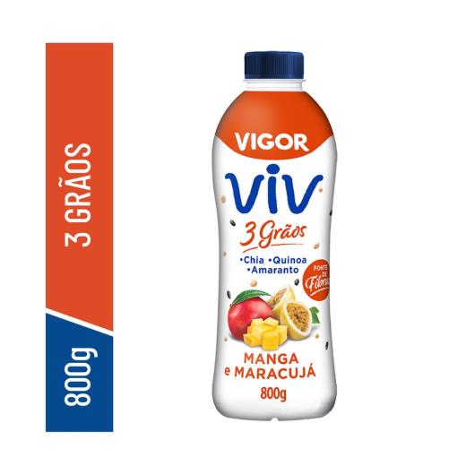 IOGURTE LIQUIDO VIGOR VIV 3 GRAOS MANGA E MARACUJÁ 800G - Imagem em destaque