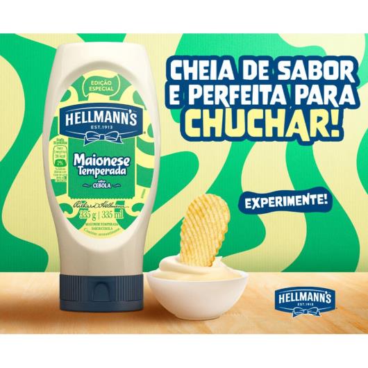 Maionese Hellmann's Temperada 335 GR - Imagem em destaque
