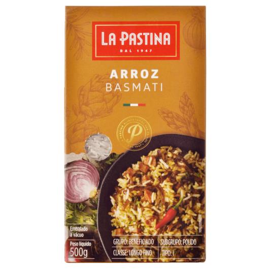 Arroz Basmati La Pastina Caixa 500g - Imagem em destaque