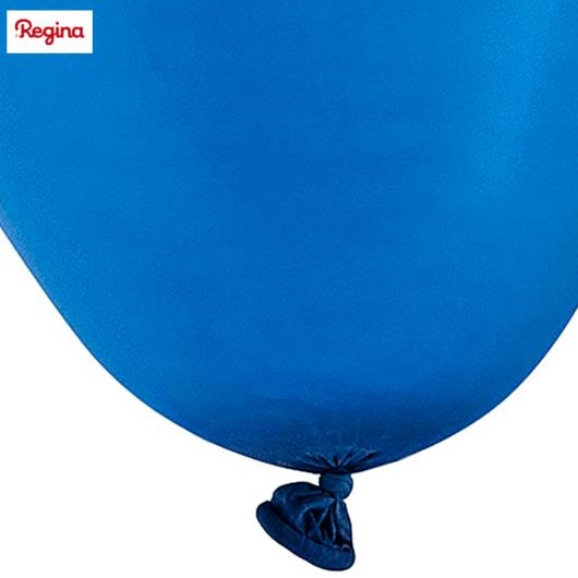 Balão Azul Látex Pêra 6,5 Pol 50unidades - Imagem em destaque