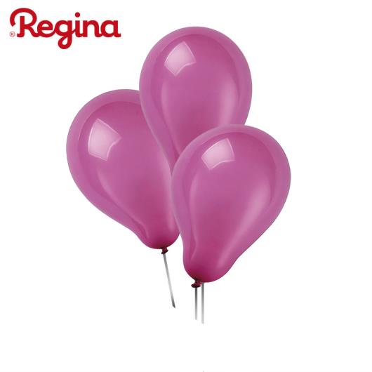 Balão Látex Regina Fúcsia Pêra 6,5 Pacote 50 Unidades - Imagem em destaque