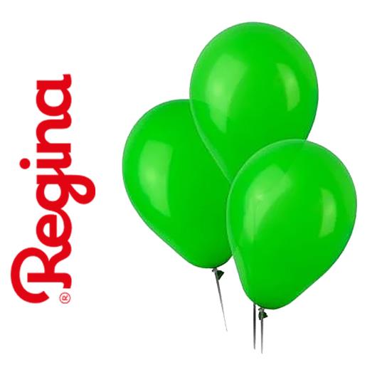 Balão Látex Pera Regina Verde 50 unidades - Imagem em destaque