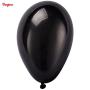 Balão Regina Preto Látex Pêra 6,5 Pol 50unidades