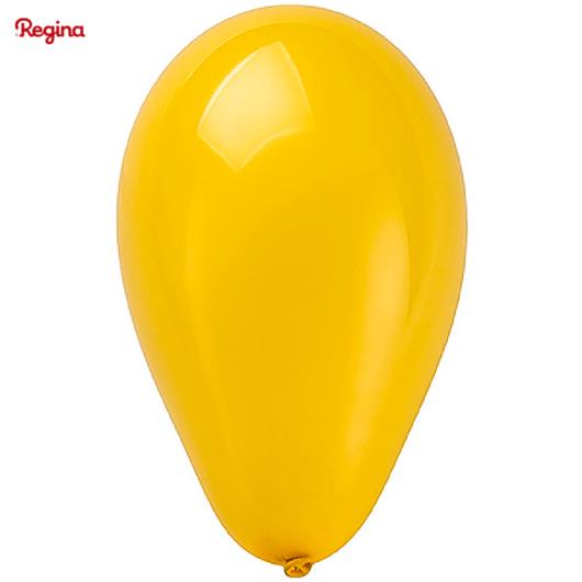 Balão Regina Amarelo Látex Pêra 6,5 Pol 50unidades - Imagem em destaque