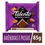 Chocolate GAROTO TALENTO Amêndoas com Passas 85g
