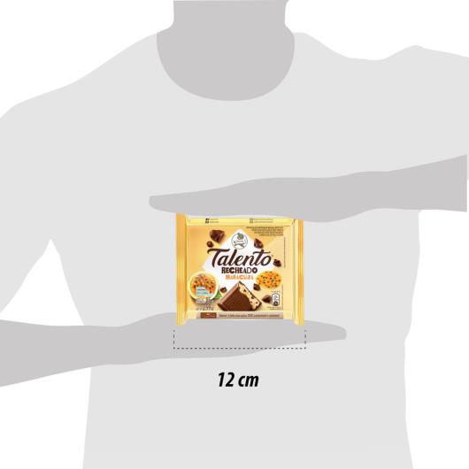 Chocolate ao Leite Recheado Maracujá Garoto Talento 85g - Imagem em destaque